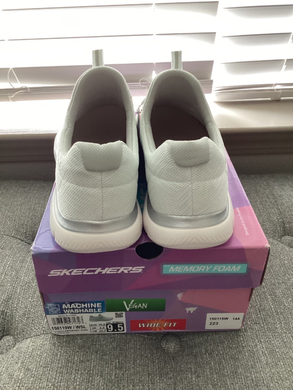 Skechers Women's Summit-Artistry Chic Wide Casual Sneakers, size 9.5 - Picture 9 of 11